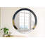 Huldar Glass Flat Wall Mirror
