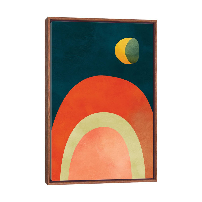 «Mid Century Modern III» par Ana Rut Bré - impression d'art graphique, H 48 po x l 32 po x P 1,5 po, Aucun mat