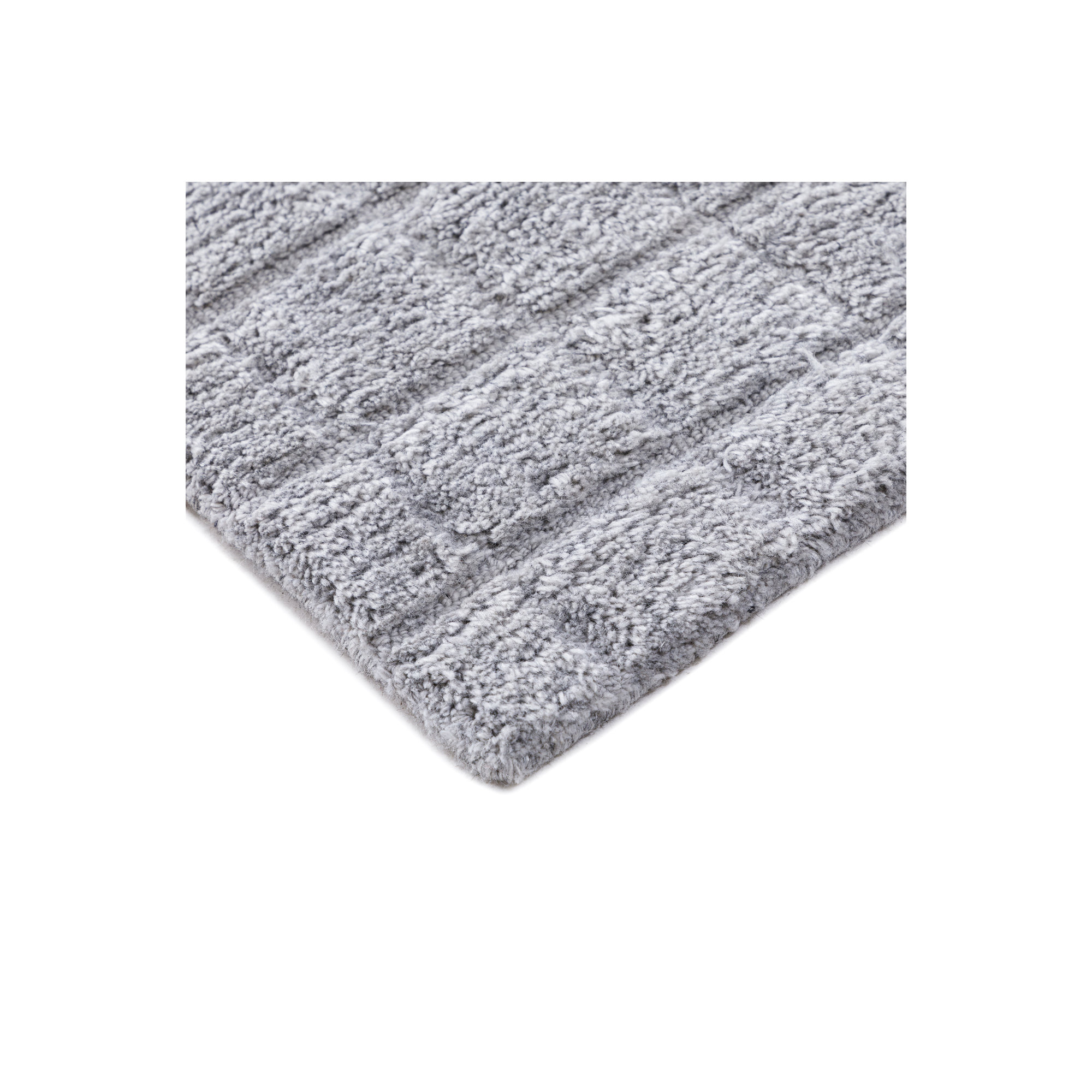 Gilligan Hand Tufted Recycled P.E.T Gray Rug, Runner 2'6" x 8'