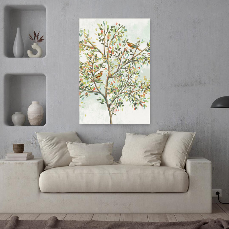 Arbre printanier II, H 36 po x l 24 po
