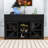 Modern Industrial Buffet Cabinet with Sliding Barn Doors, Adjustable Shelves-878076024