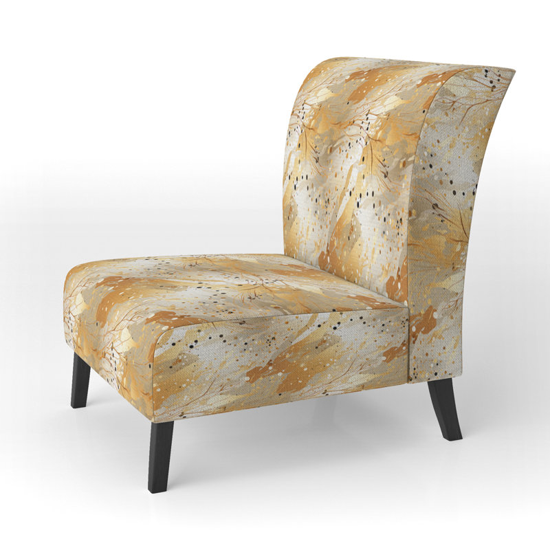 Fauteuil de chambre rembourré Golden Marble Radiance