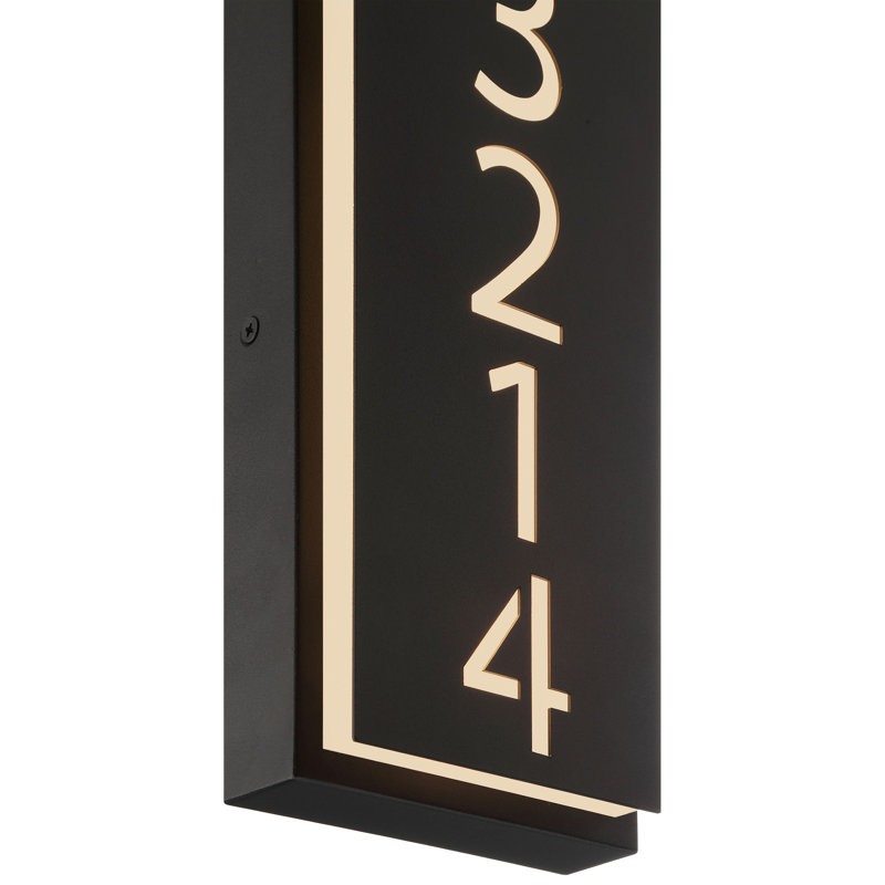 Lumière d'adresse DEL Numero