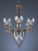 Ezzell 9 - Light Dimmable Empire Chandelier