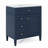 30" Single Wood Frame Bathroom Vanity Base with Top Sink and Storage Cabinet-95400142