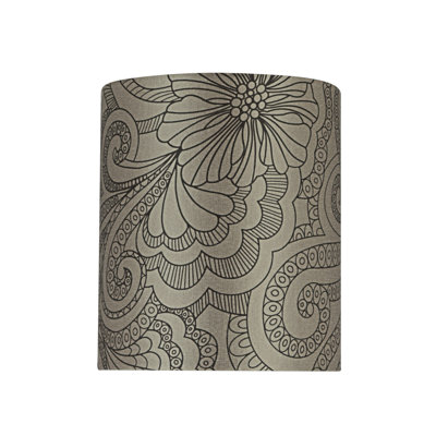 Crepe Drum Lamp Shade