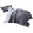 Light Blue Cotton Reversible 3 Piece Comforter Set-75099540