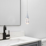 Luminaire suspendu simple à 1 lumière Lykeisha