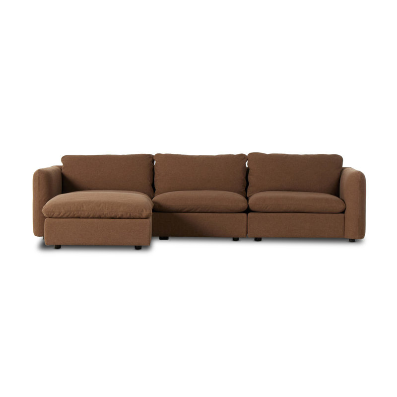 Ingel Chaise Sectional, Antwerp Cafe Linen Blend
