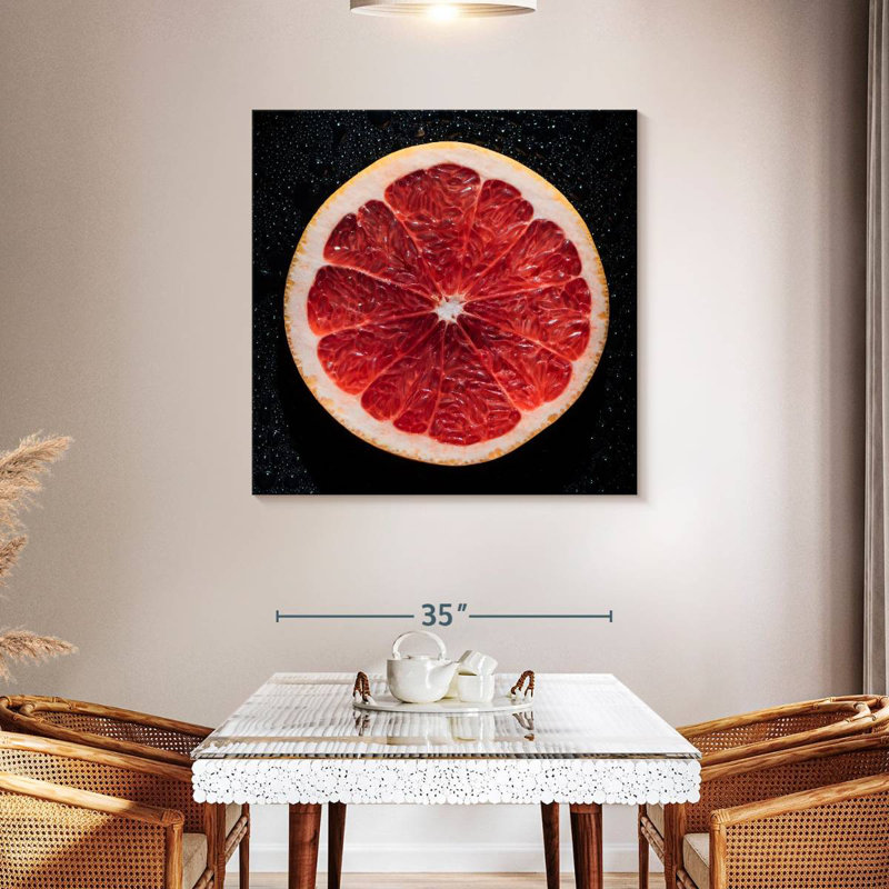 Yarlin Grapefruit, 39" H x 39" W