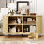 Armoire de rangement de 55 pouces avec portes et tablettes-544540808