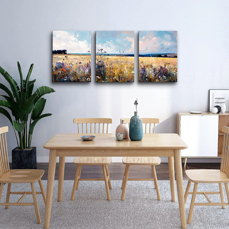 3 Piece Wrapped Canvas Print