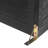 TOPMAX 78-Inch Wooden Greenhouse Cold Frame With 4 Independent Skylights And 2 Folding Middle Shelves, Walk-In Outdoor Greenhouse, Black-126196511