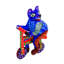 Novica Handmade Bicycle Cat Wool Alebrije Sculpture