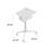 Safco Products 1944NA Vum Pneumatic Height-adjustable Stand-up Mobile Workstation-1772126566