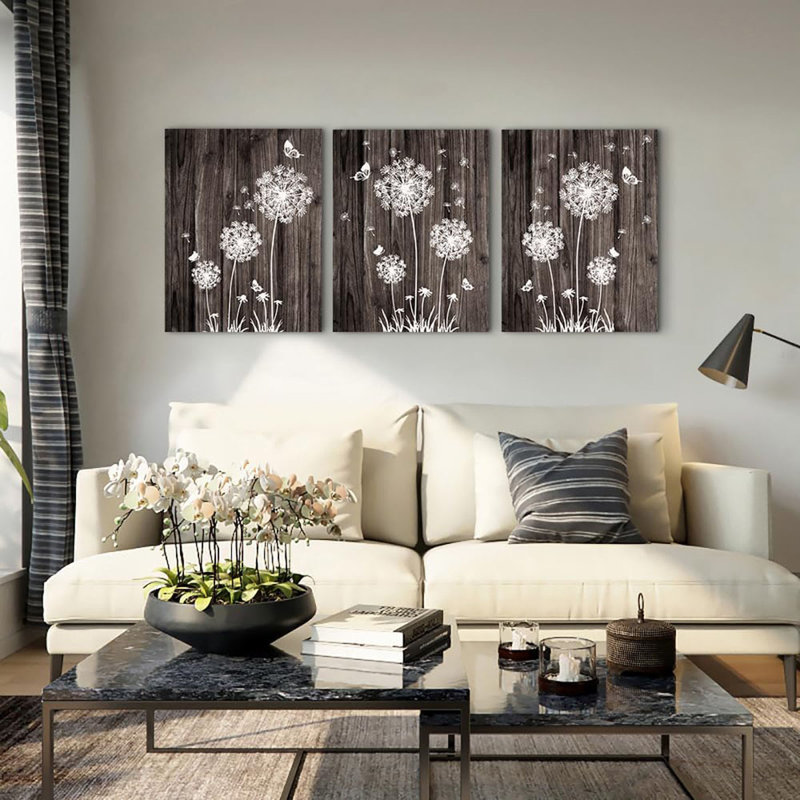 3 Piece Wrapped Canvas Print