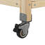 Chariot-bar en bois massif, îlot de cuisine extérieur pliable, îlot de cuisine pour patio-85424594