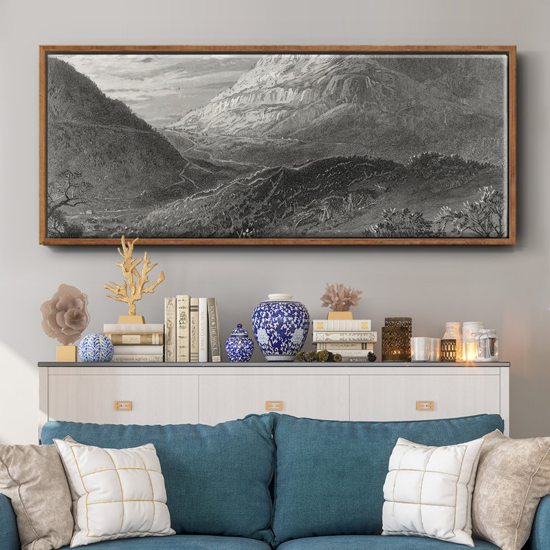 Cumberland Gap- Framed Canvas, 20" H x 50" W