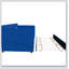 Lit de jour bleu rembourré avec couchette, tissu en velours