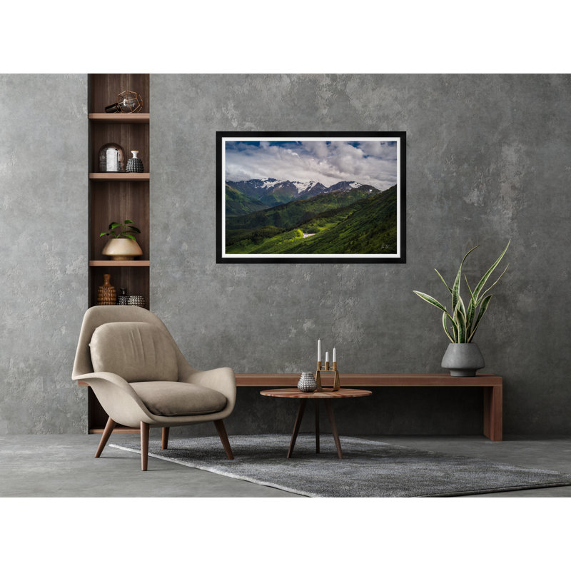 View From Mt. Alyeska Tram Ii Print