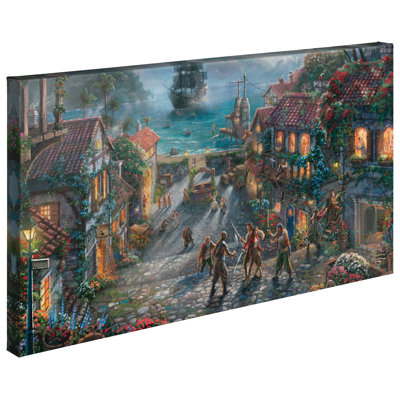 «Disney Pirates Of The Caribbean» par Thomas Kinkade Studios - impression