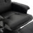 Meleri Leather Recliner Chair with Ottoman, 360° Swivel Living Room Chairs