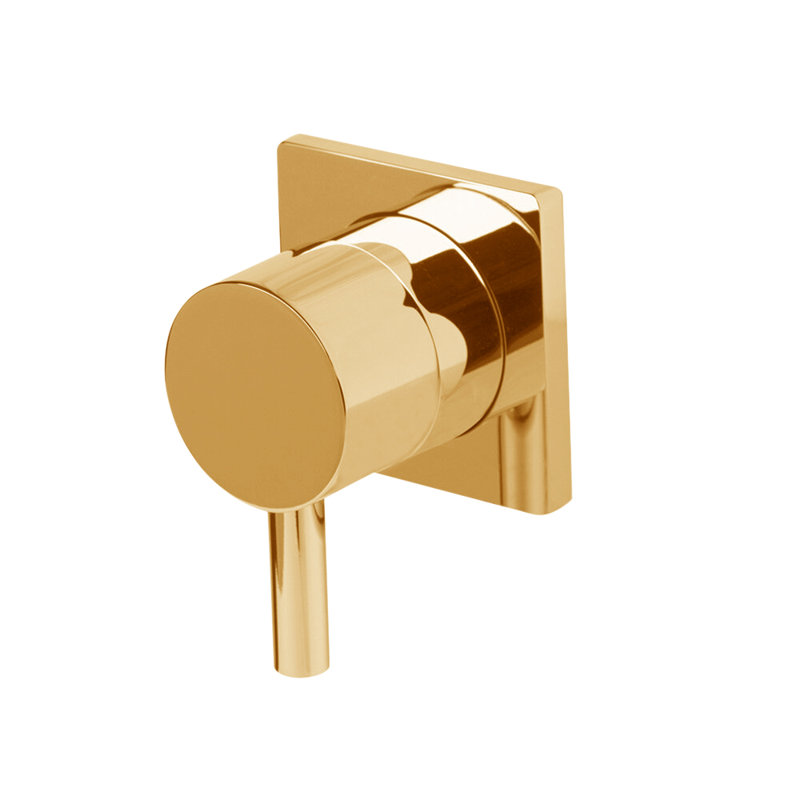 Cigno Built-in Faucet Trim, Brushed Gold