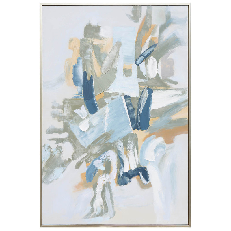 Closure Framed Art - Blue