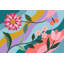 Papier peint rose cerise amovible rose-1227390301-1227390115