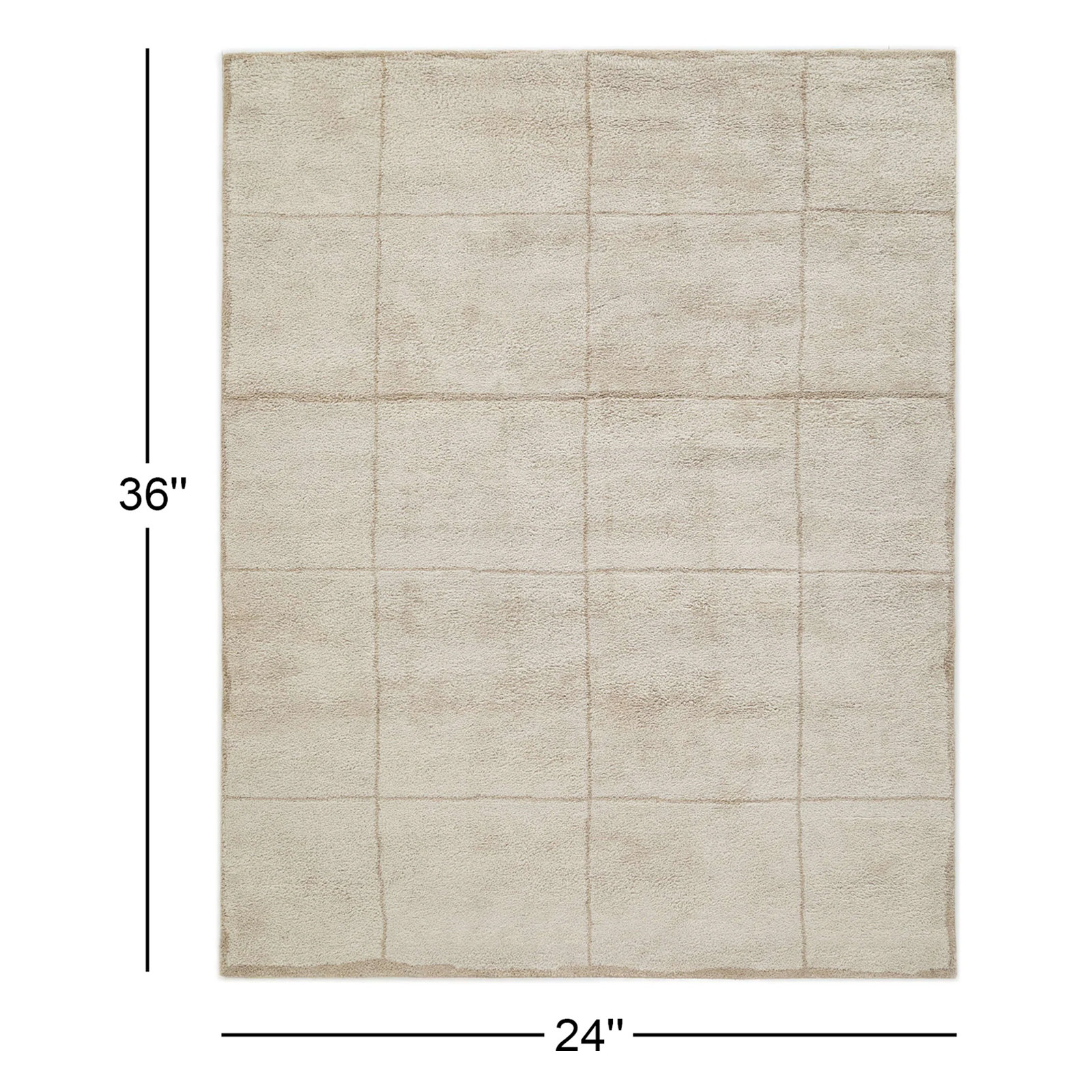 Merritt Hand Tufted Wool Indoor Rug, Rectangle 2' x 3'