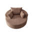 Chaise pivotante de 55 po L 360 °, fauteuil-lit moderne pour salon, chambre à coucher, salon, salle de projection, assemblage facile-1347151876