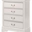 Commode 4 tiroirs Louis Phillipe G3100-BC-589990537