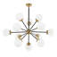 Lustre sphérique spoutnik 12 lumières Arisai Andreau-895555793-895555795