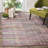 Fales Office Chair Collection Fabric/Metal Striped Rug-1419186814