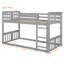 Lit simple superposé simple en bois massif-1509309031