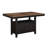 Mendenhall Rectangular 80'' Storage Counter Table