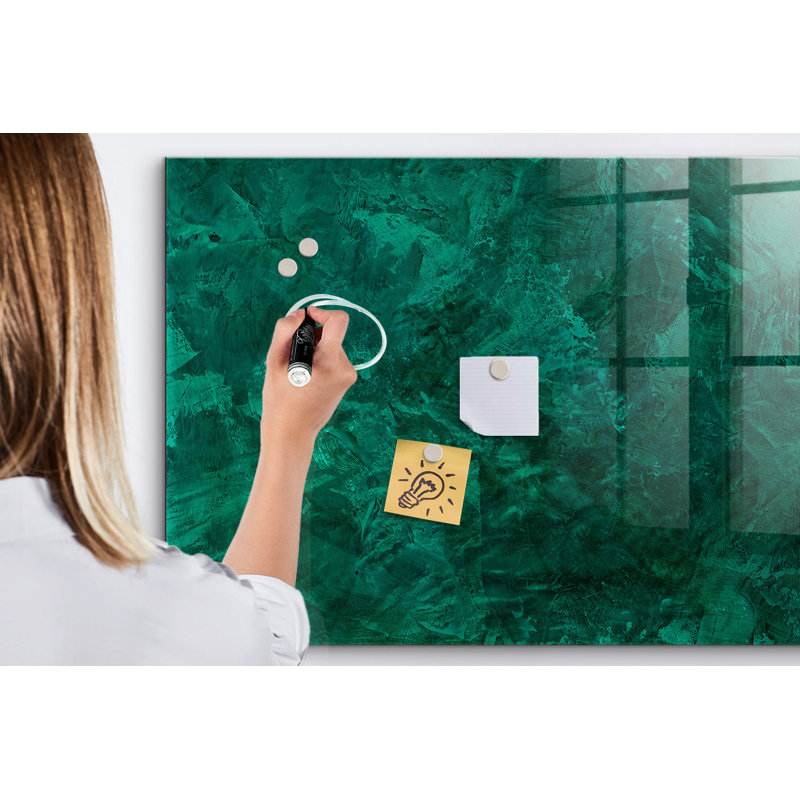 Magnetic Glass Photo Memo Board