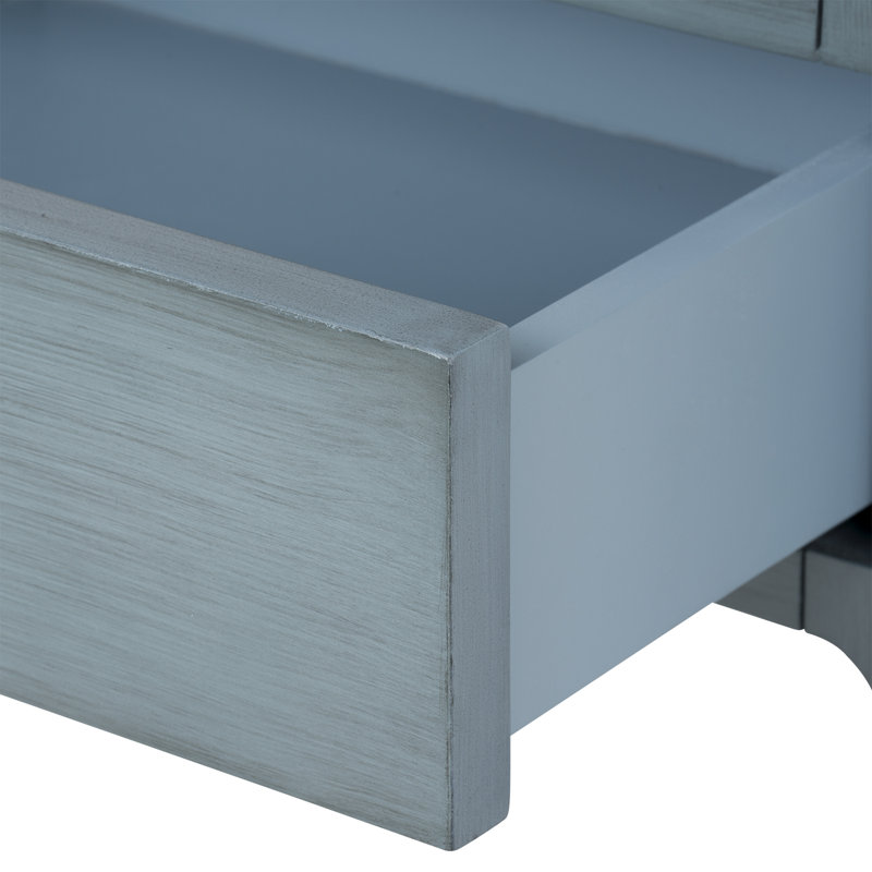 Sara 1-Drawer End Table, Foggy Horizon