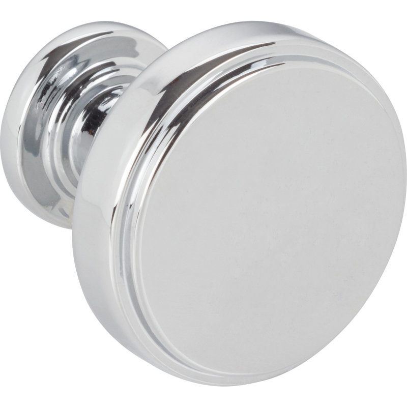 Richard Round Knob, Polished Chrome, 1 1/4"