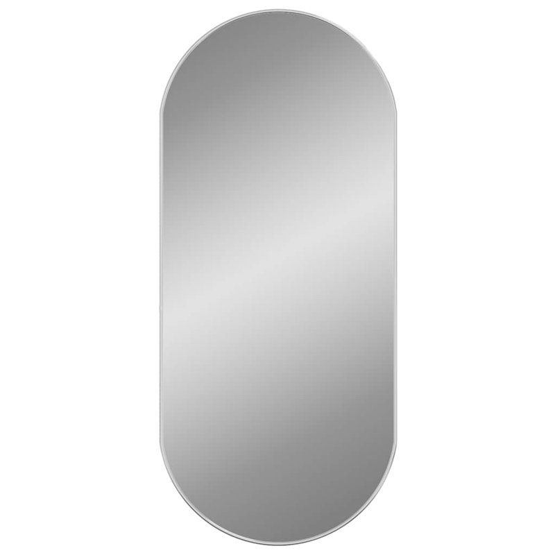 Kluk Wall Mirror, Silver, 35cm x 80cm