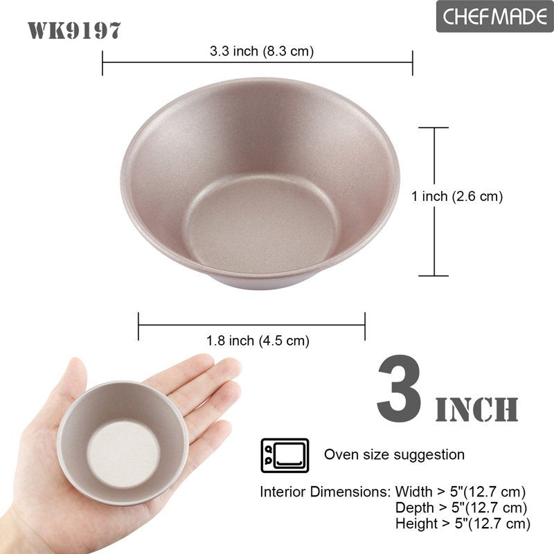 CHEFMADE 4 Classic Cake Pan