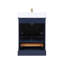 Ensemble de meuble-lavabo simple 25 po avec dessus en marbre de Carrare Goudy-502350722