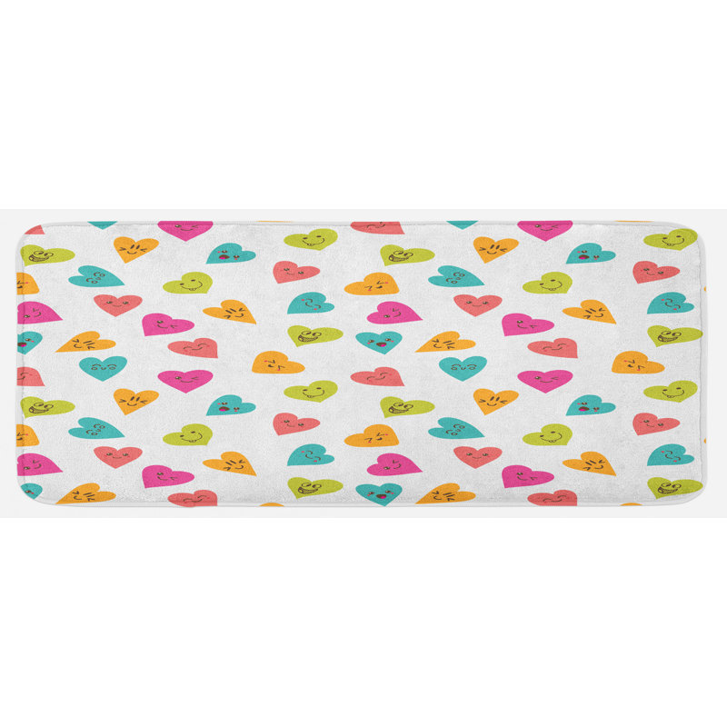 Tapis de cuisine Hearts