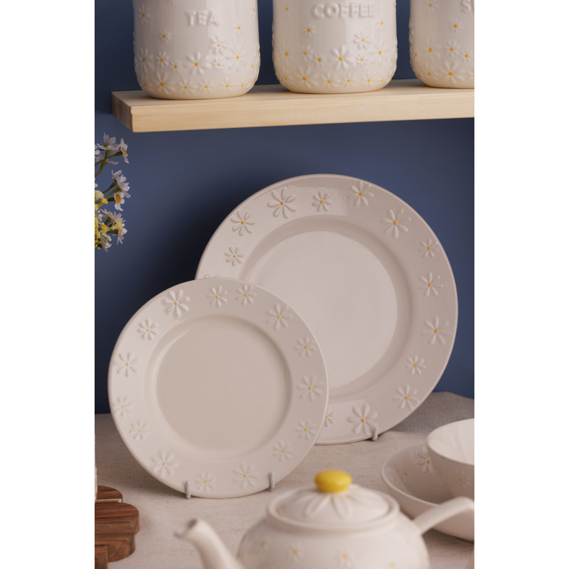 Daisy 21.0cm Stoneware Side Plate