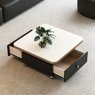 Italian Minimalist Rectangular Coffee Table