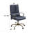Gray Leather Office Chair