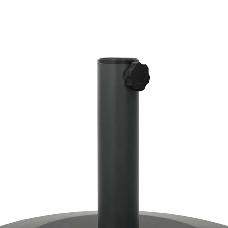 Steel Umbrella Base, Dark Grey