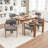 Bula Stanford Upholstered Curved Solid Wood Dining Chair-129512886-114256822