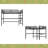 Metal Queen Size Loft Bed With Power Outlet And LED Lighted, Space-Saving, Noise Reduced