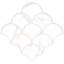Carreau de mur et de plancher en porcelaine aspect marbre 12,13 "x 12,13" Scala